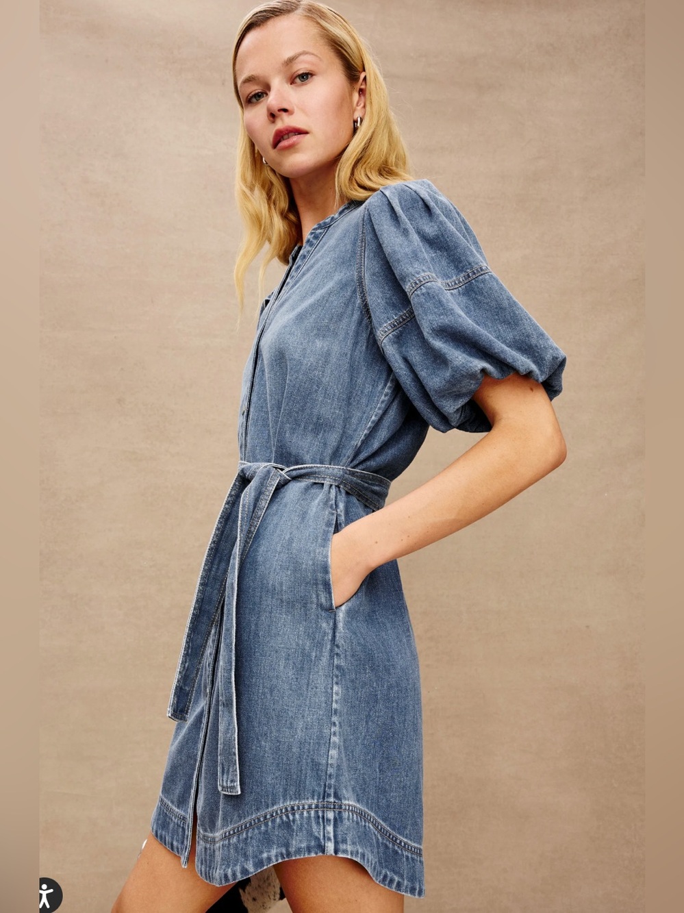 Rails Kingsley Dress Antique Blue Size XS NWT - Picture 4 of 15